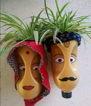 Milk Jug planters