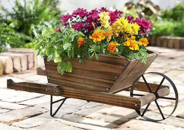 Wheelbarrow Planters