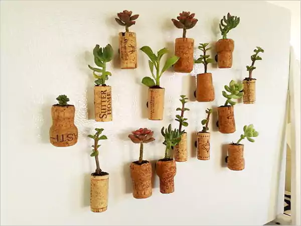 Wine Cork Planters