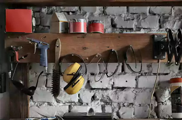 decluttering garage