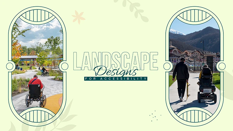 landscape designs for accessibility