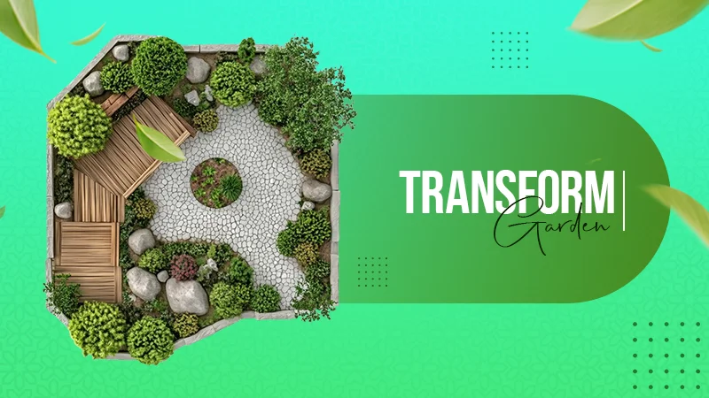 transform garden with stylish pavers