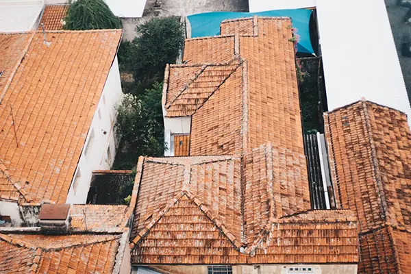 Roofs after exposure to heavy rains
