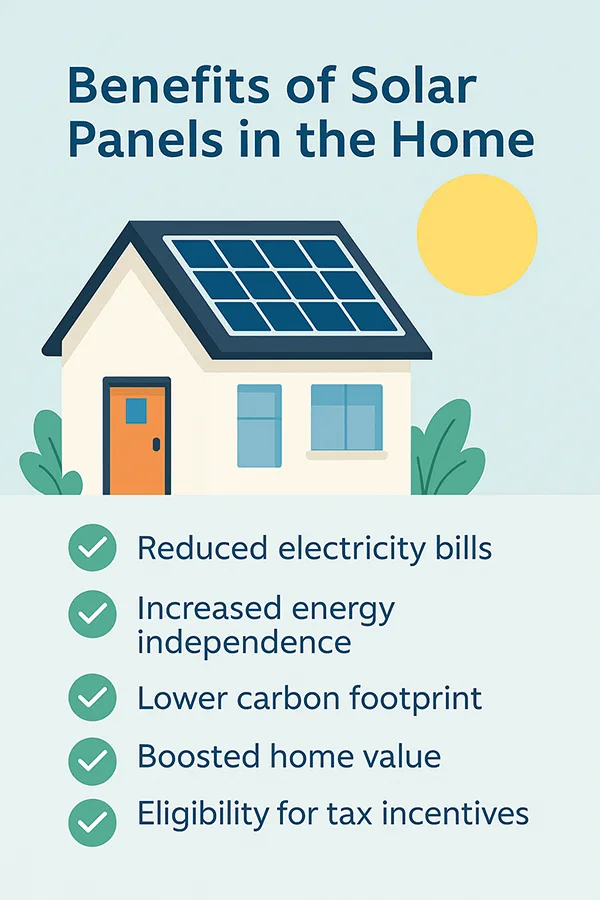 Benefits of Solar Panels in the Home