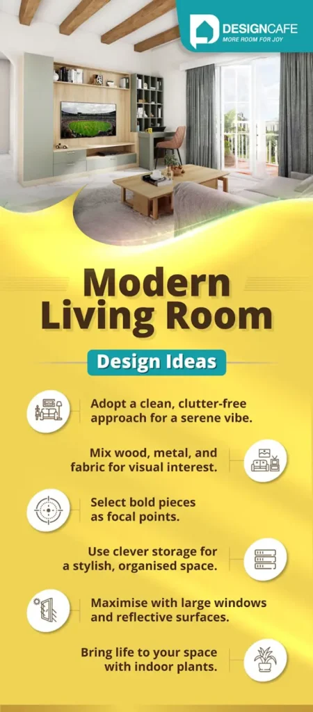 Modern living design 