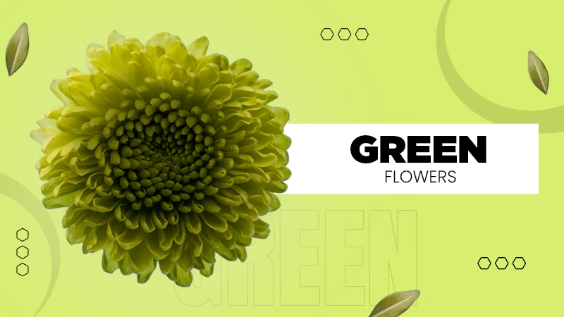 green flower