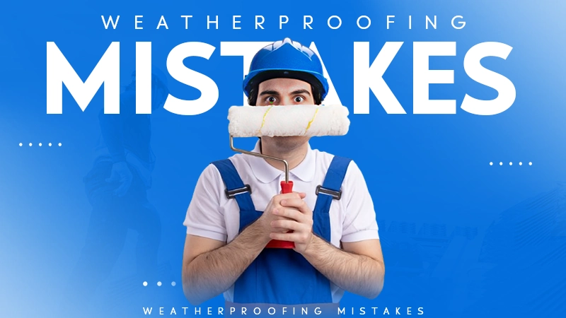 overlooked weatherproofing mistakes