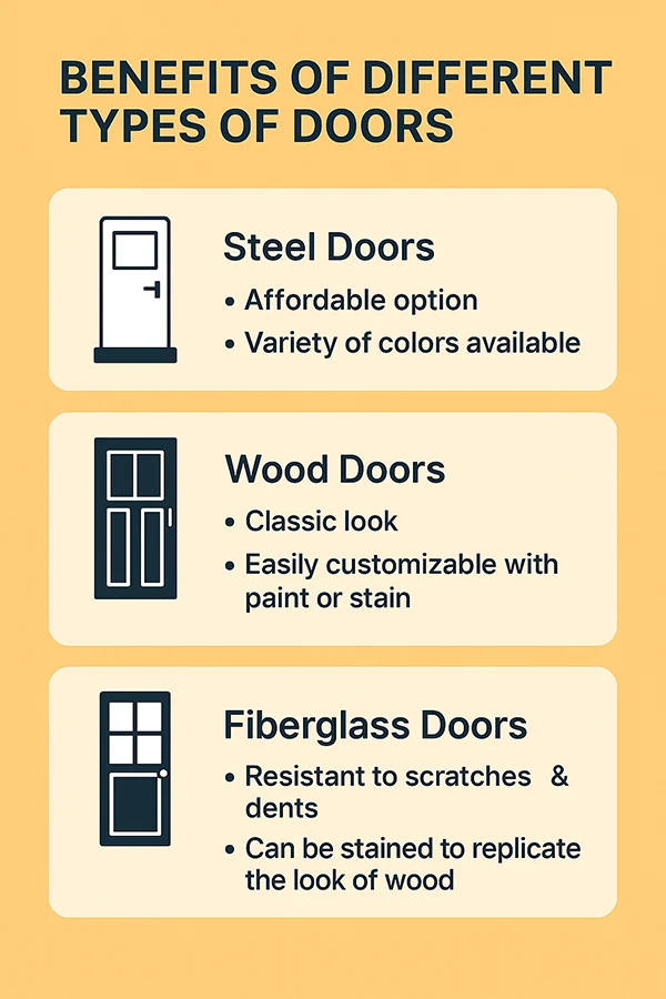 Benefits of Different Types of Doors