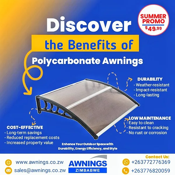 Benefits of awning maintenance