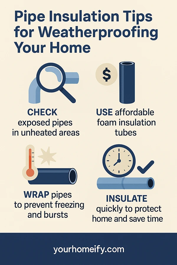 Pipe Insulation Tips for Waterproofing Your Home