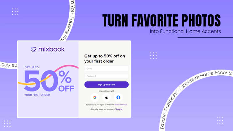 Favorite Photos into Functional Home Accen