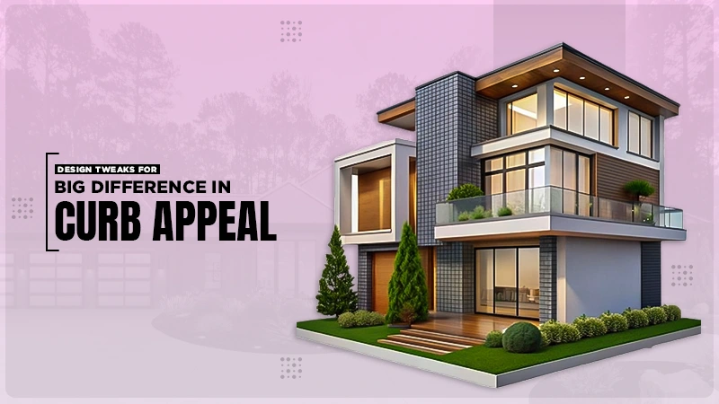 design tweaks for big difference in curb appeal