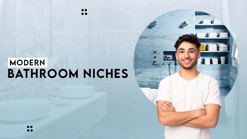 modern bathroom niches