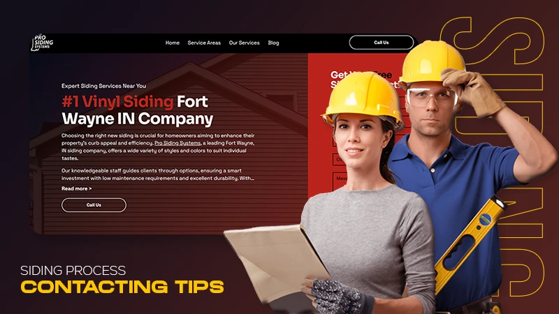 siding process contacting tips