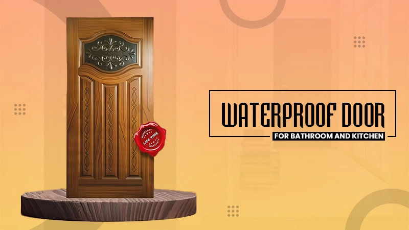 waterproof door for bathroom and kitchen