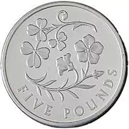 £5 proof coin