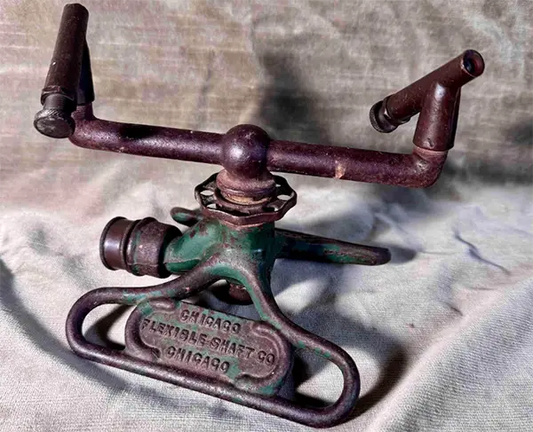 Ancient lawn sprinkler 