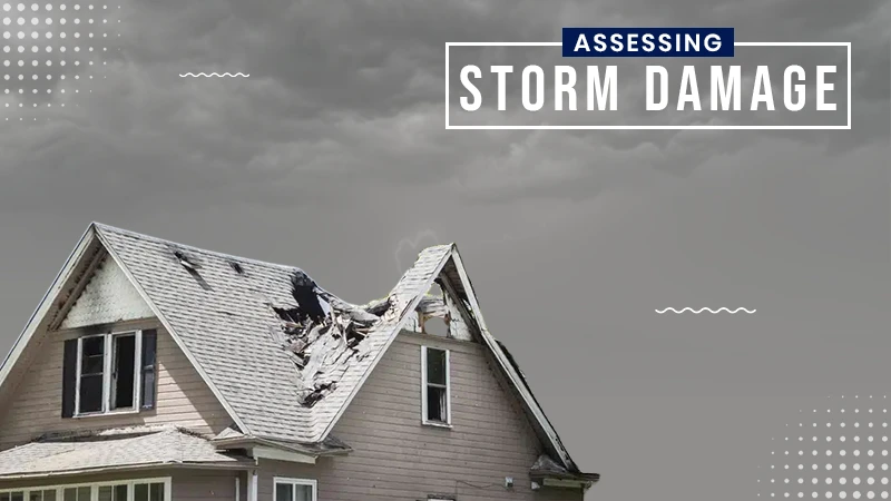 Assessing storm damage