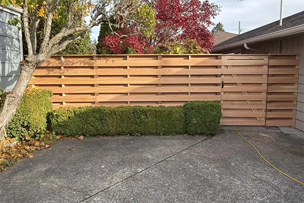 modern fence designs