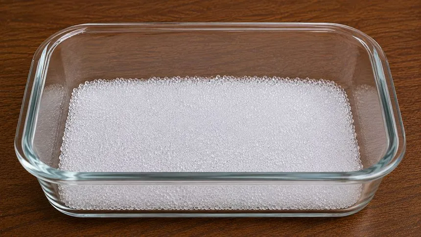 Add silica gel