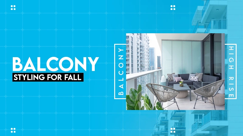 balcony styling gor fall