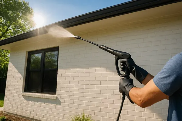 pressure washing