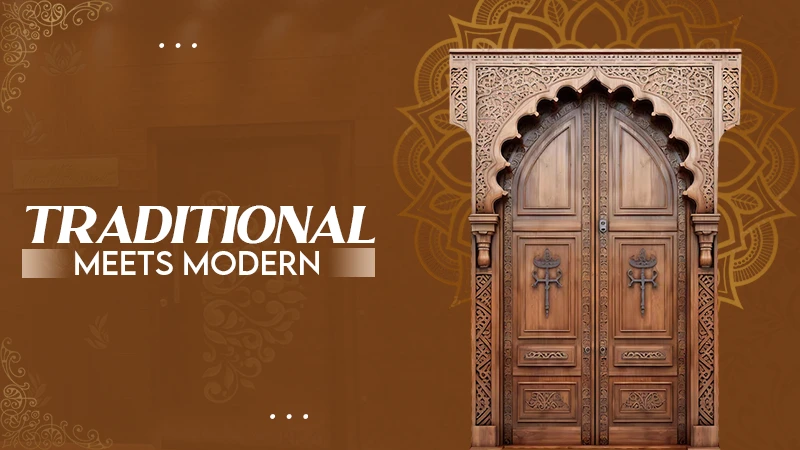 Traditinaol meets modern