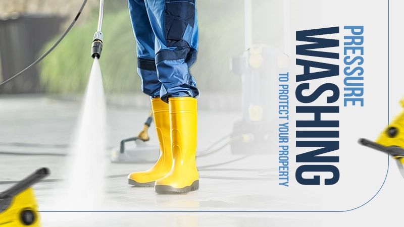 concrete pressure washing