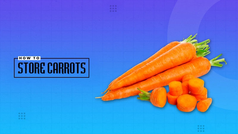 how to store carrots