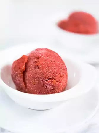 Strawberry Sorbet