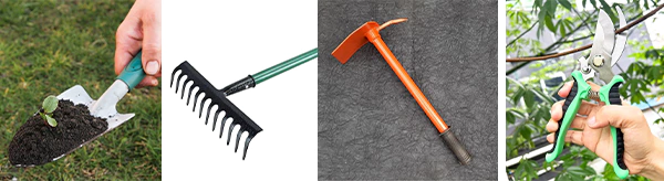Trowel Rake Garden Hoe Pruning shear