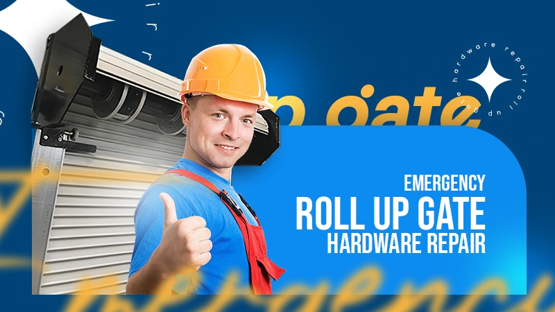 emergency roll up gate hardware repair