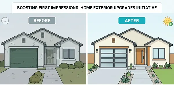 Exterior upgrades