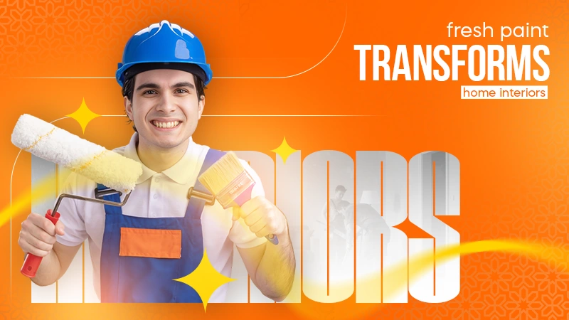 fresh paint transforms home interiors