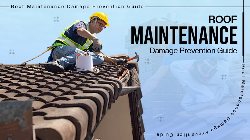 Roof Maintenance Damage