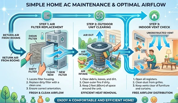 Three-Step Airflow Check 