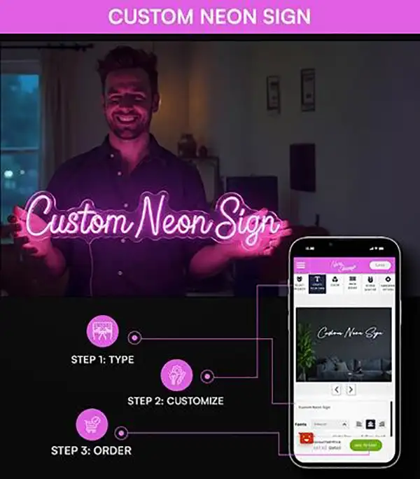 custom neon sign