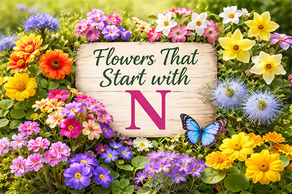Flowers that start with N
