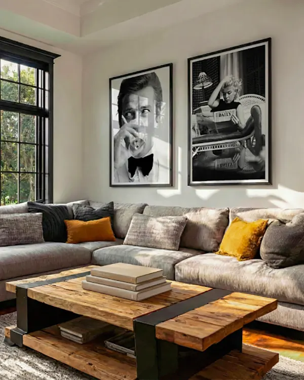 mid century photo art