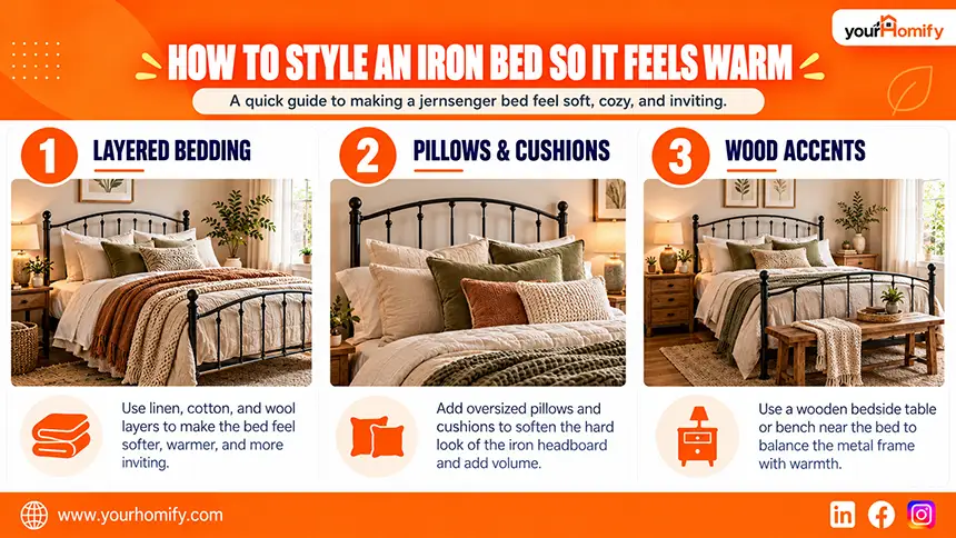 How to Style an Iron Bed