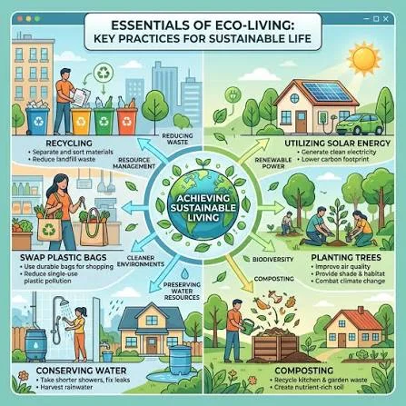 Key practices for eco-living