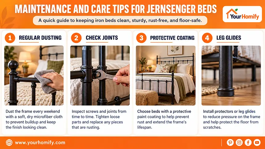 Maintenance and Care Tips for Jernsenger Beds