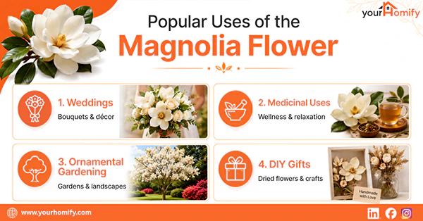 Popular Uses of the Magnolia Flower