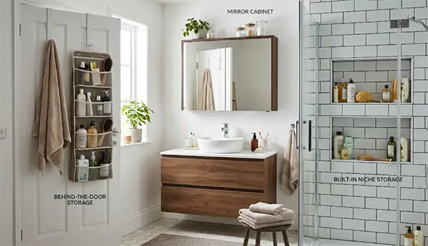 Utilize Over-the-Toilet Space