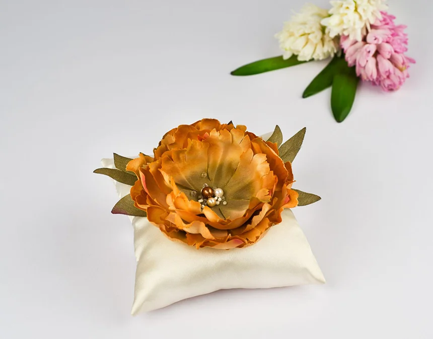 A wax cured flower