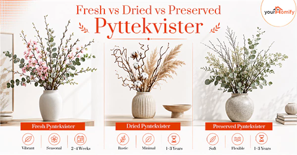 Fresh vs Dried vs Preserved Pyntekvister