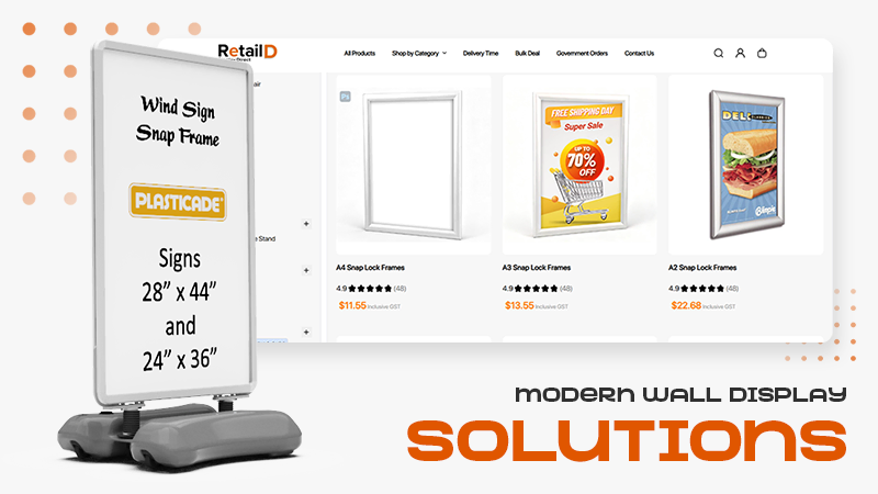modern wall display solutions