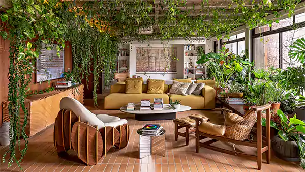 Biophilic interior design