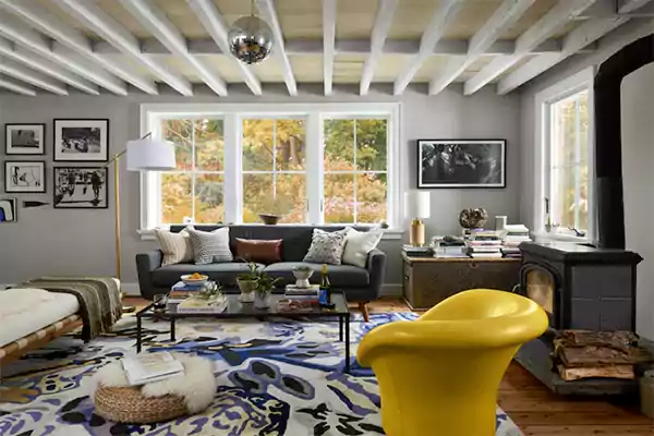 Eclectic interior design