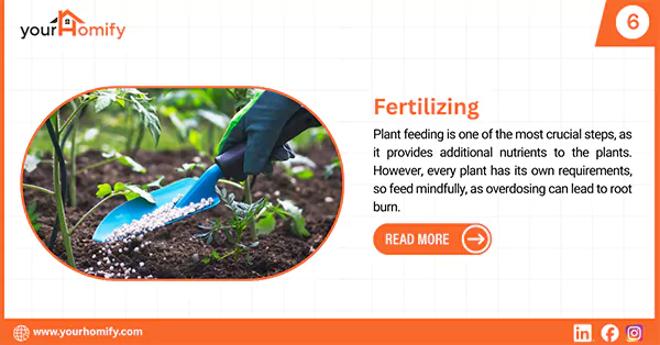 Fertilising plants